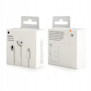 Навушники Apple EarPods Lightning Original with Box 19482