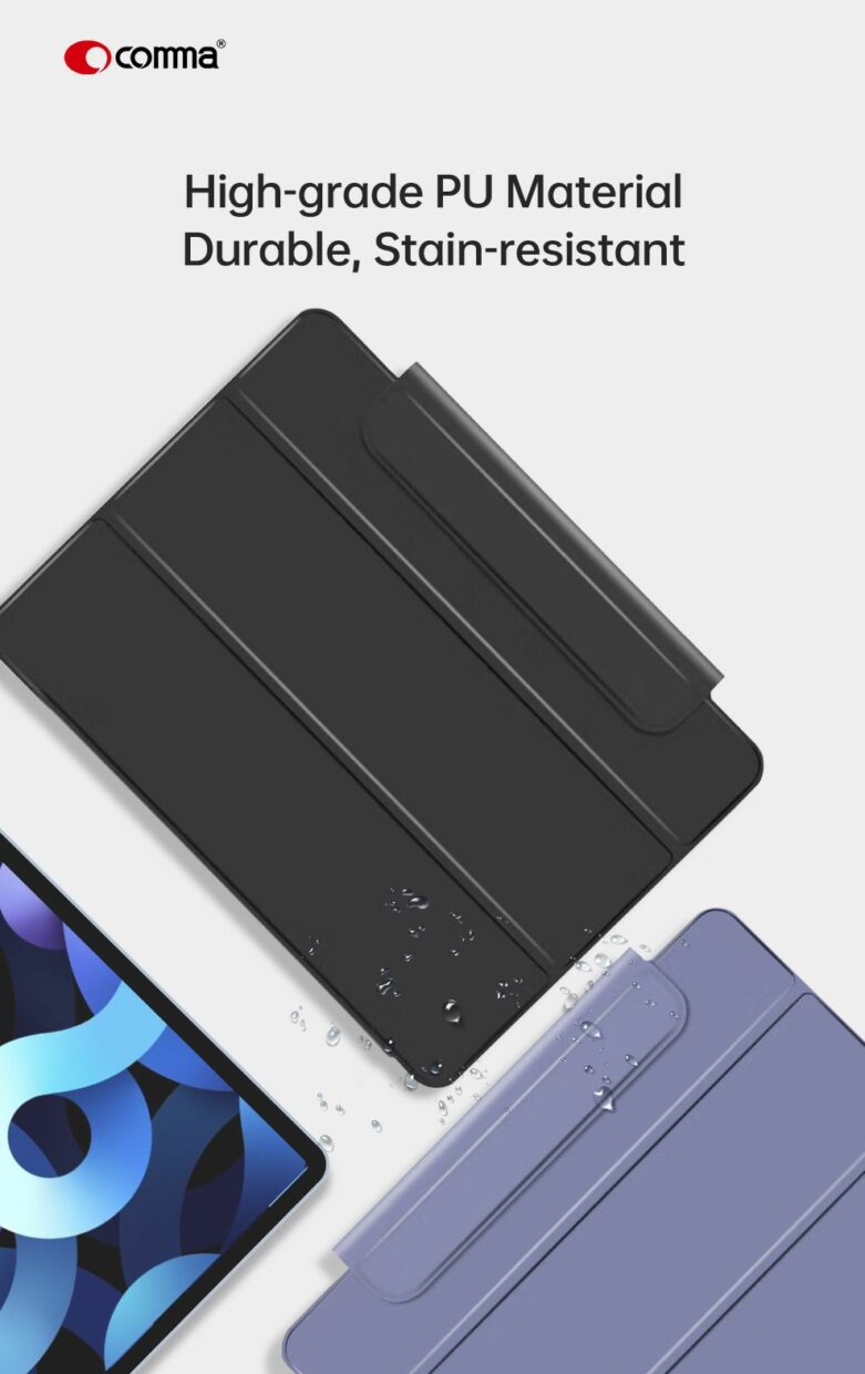Чохол Comma для iPad 10 10.9 2022/iPad 11 11'' 2025 Rider Double Sides Magnetic with Pencil Slot Series 14891