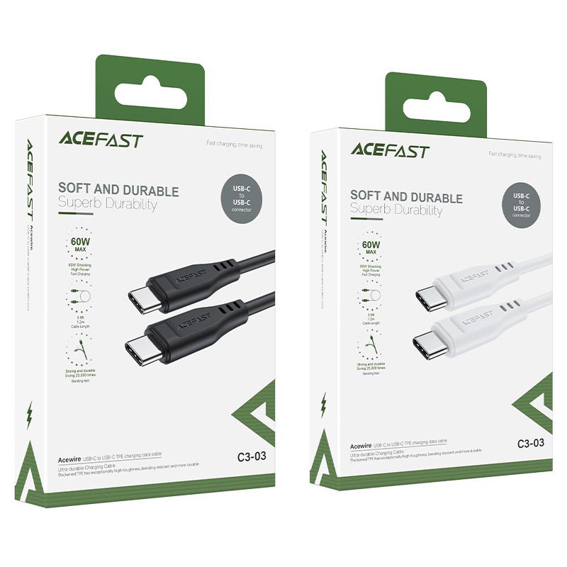 Кабель Acefast C3-03 USB-C to USB-C 14648