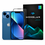 Захисне скло Monblan для iPhone 13 Mini 2.5D Anti Static 0.26mm (Black)