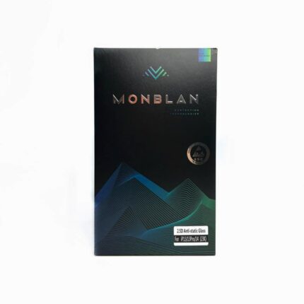 Захисне скло Monblan для iPhone 13/13 Pro/14 2.5D Anti Static 0.26mm (Black) 21846