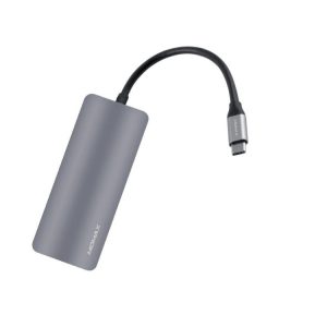 Перехідник Momax USB-C HUB 6in1 Onelink 41425