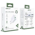 Адаптер Acefast A25 USB-C+USB-A PD 20W 14546