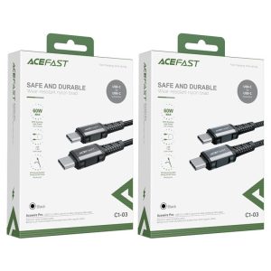 Кабель Acefast C1-03 Aluminium Alloy USB-C to USB-С 56722