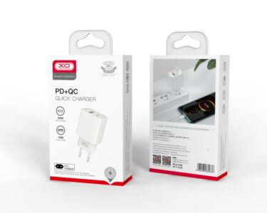 Адаптер XO [CE02A] PD20W+QC18W Fast Charger 14526