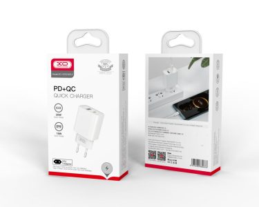 Адаптер XO [CE02A] PD20W+QC18W Fast Charger 56035