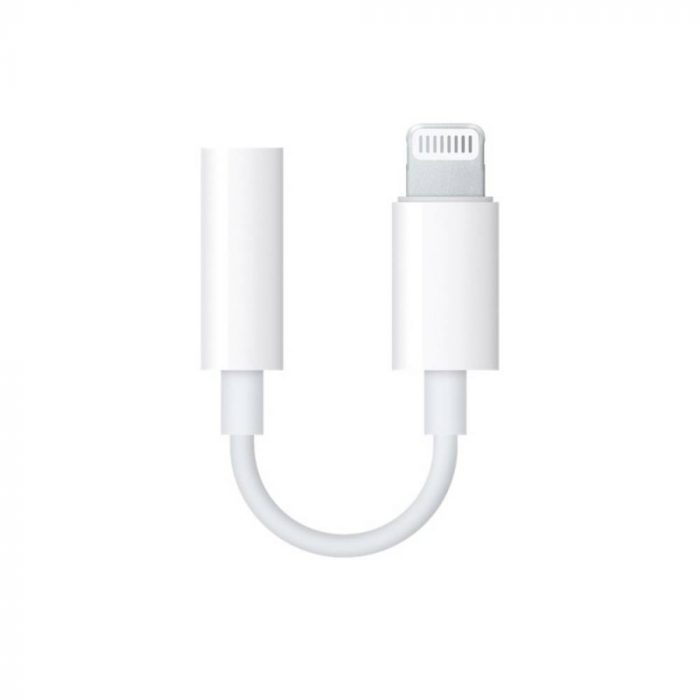 Перехідник Apple Lightning to 3.5mm Headphone Jack Adapter Original 33806