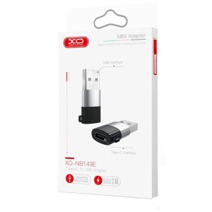 Перехідник XO [NB149E] USB-C to USB 2.0 55553