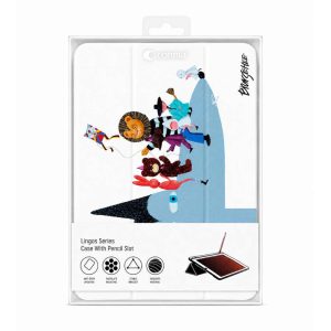 Чохол Comma для iPad 10 10.9 2022/iPad 11 11'' 2025/26 Lingos with Pencil Slot Series 54448
