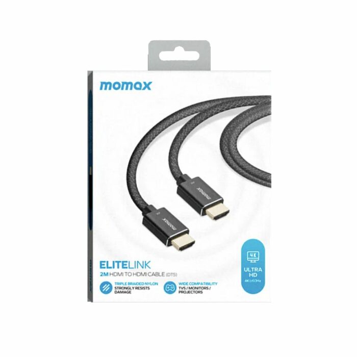 Кабель Momax HDMI to HDMI 2.0 Elite Link 2m 18974