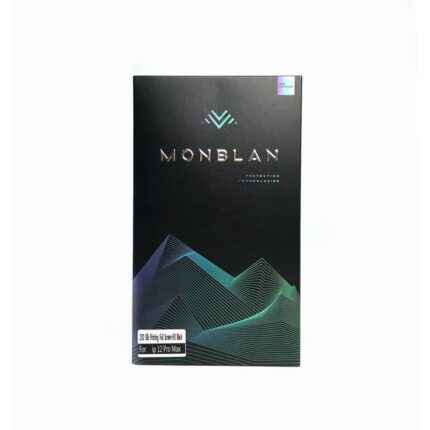 Захисне скло Monblan для iPhone 12 Pro Max 2.5D Anti Static 0.26mm (Black) 21845