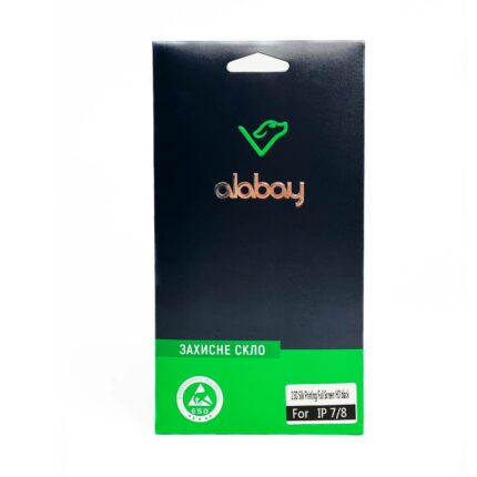 Захисне скло Alabay для iPhone 7/8 Anti Static (Black) 22031