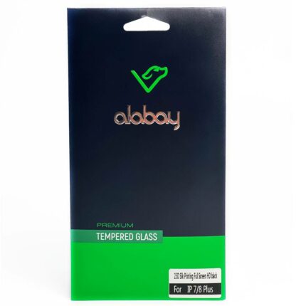 Захисне скло Alabay для iPhone 7+/8+ Anti Static (Black) 22280