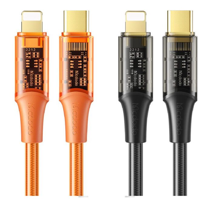 Кабель McDodo [CA-1590] USB-C to Lightning 36W Amber Series 1.2m 17198