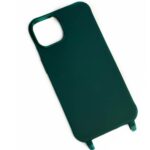 Чохол Silicone Case для iPhone 13 з ремінцем на плече 22573