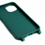 Чохол Silicone Case для iPhone 13 з ремінцем на плече 22574