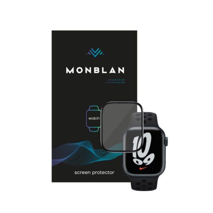 Захисне скло Monblan для Apple Watch 40mm 3D Full Glue (Black) 18193