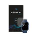 Захисне скло Monblan для Apple Watch 41mm PMMA (Black) 18194