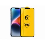 Захисне скло 9D для iPhone 14 Pro Max техпак (Black)