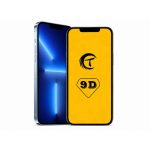 Захисне скло 9D для iPhone 13 Pro Max/14 Plus техпак (Black)