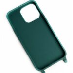 Чохол Silicone Case для iPhone 14 з ремінцем на плече 22595