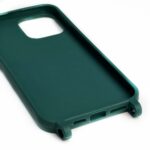 Чохол Silicone Case для iPhone 14 з ремінцем на плече 22596