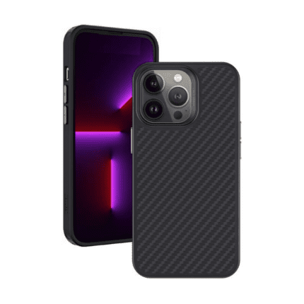 Чохол Blueo для iPhone 15 Pro [B51] 600D All-Inclusive Aramid Fiber with Magnetic Series (Black) 18895