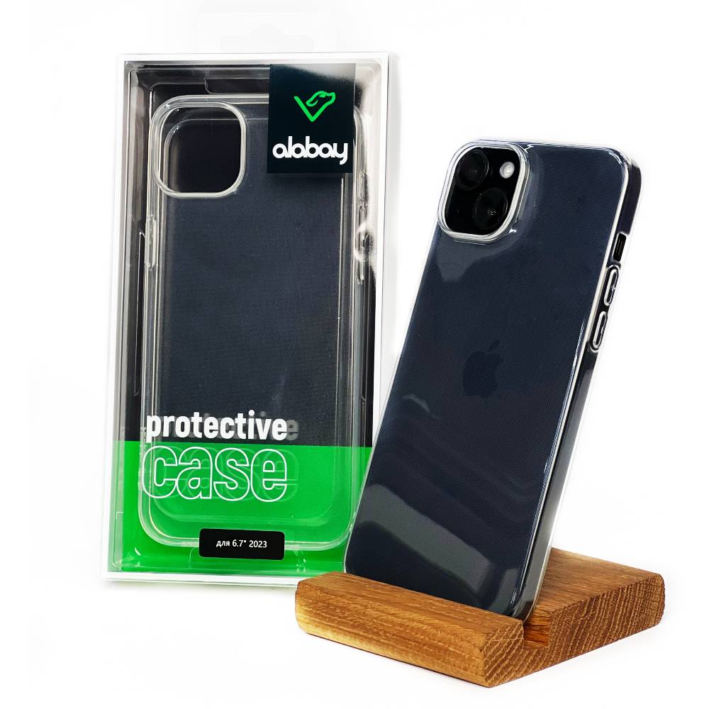Чохол Alabay для iPhone 15 Plus [AT15PL] TPU Series (Transparent) old 22231