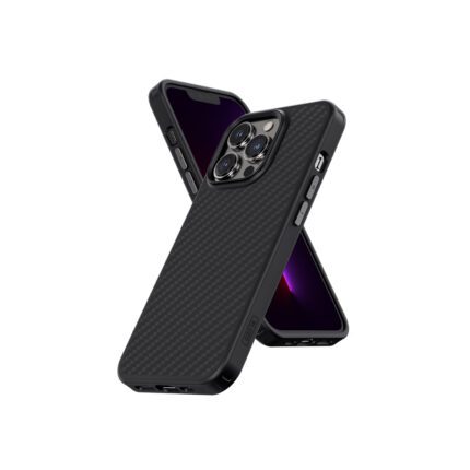Чохол Blueo для iPhone 15 Pro [B51] 600D All-Inclusive Aramid Fiber with Magnetic Series (Black) 18897