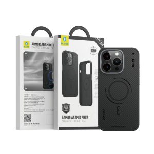 Чохол Blueo для iPhone 15 Pro B51 600D All-Inclusive Aramid Fiber with Magnetic Series (Black) 46524