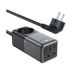 Мережевий подовжувач Acefast GaN 3xUSB-C + 2xUSB-A 75w Z2 Series 21154