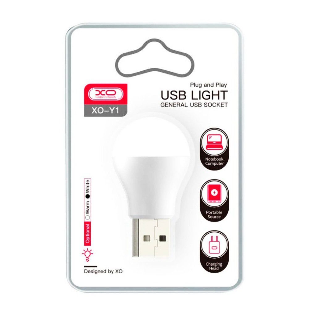 Лампа XO USB Y1 LED Series (White) 21833