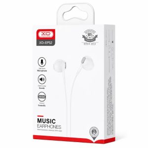 Навушники XO 3.5mm EP52 Series (White) 53810