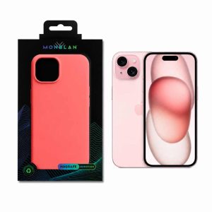 Чохол Monblan для iPhone 15 [MMS15] Magnetic Silicone [MagSafe] Series 57923