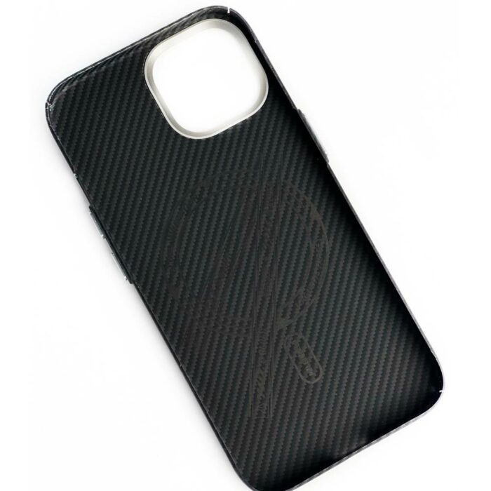 Чохол Blueo для iPhone 15 [B48] 600D All-Inclusive Aramid Fiber with Magnetic Series (Black) 22669