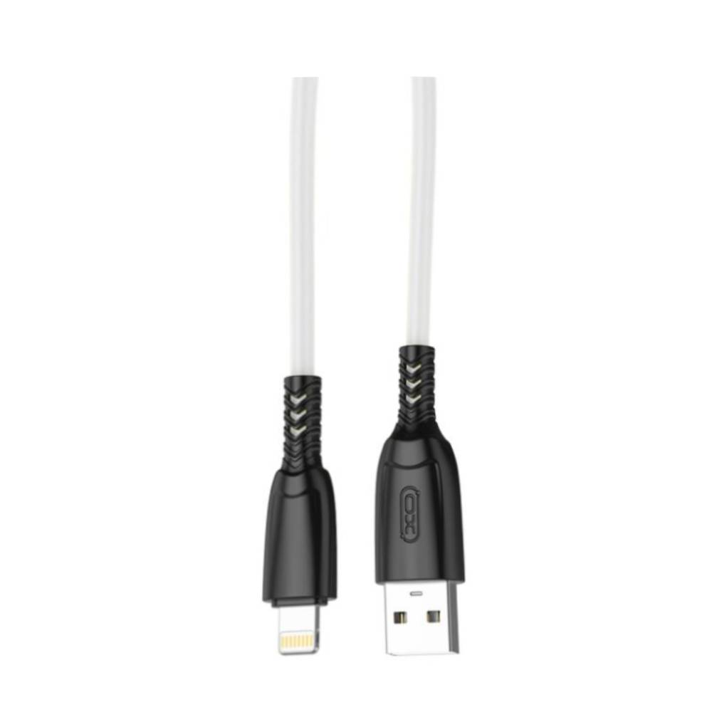 Кабель XO [NB247] USB to Lightning Suluo Portable Silicone 0.25m 21342