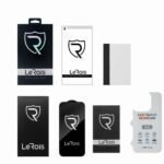 Захисне скло LeRois для iPhone 16 Plus/15 Plus/14 Pro Max [LR15PL] 3D [+ Matte Back Film] (Black) 22138