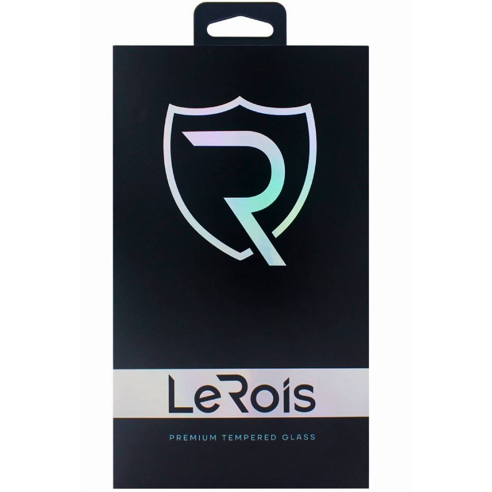 Захисне скло LeRois для iPhone 16 Plus/15 Plus/14 Pro Max [LR15PL] 3D [+ Matte Back Film] (Black) 22136