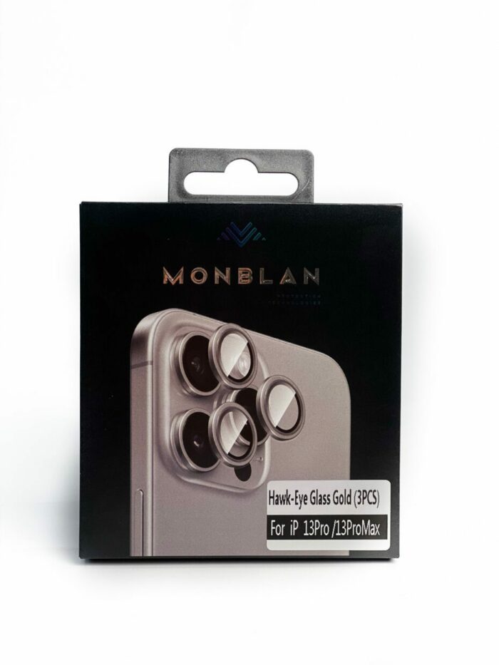 Захисне скло Monblan для камери iPhone 13 Mini/13 Metal Ring Series 23104