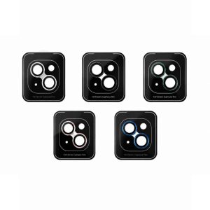 Захисне скло Monblan для камери iPhone 13 Mini/13 Metal Ring Series 57840