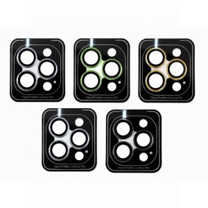 Захисне скло Monblan для камери iPhone 13 Pro/13 Pro Max Metal Ring Series 57857