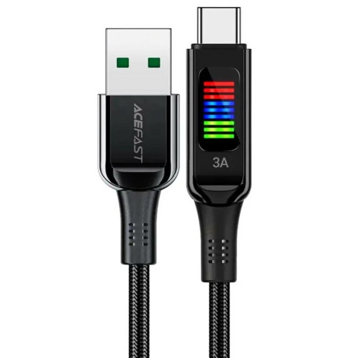 Кабель Acefast C7-04 USB to USB-C (Black) 22049