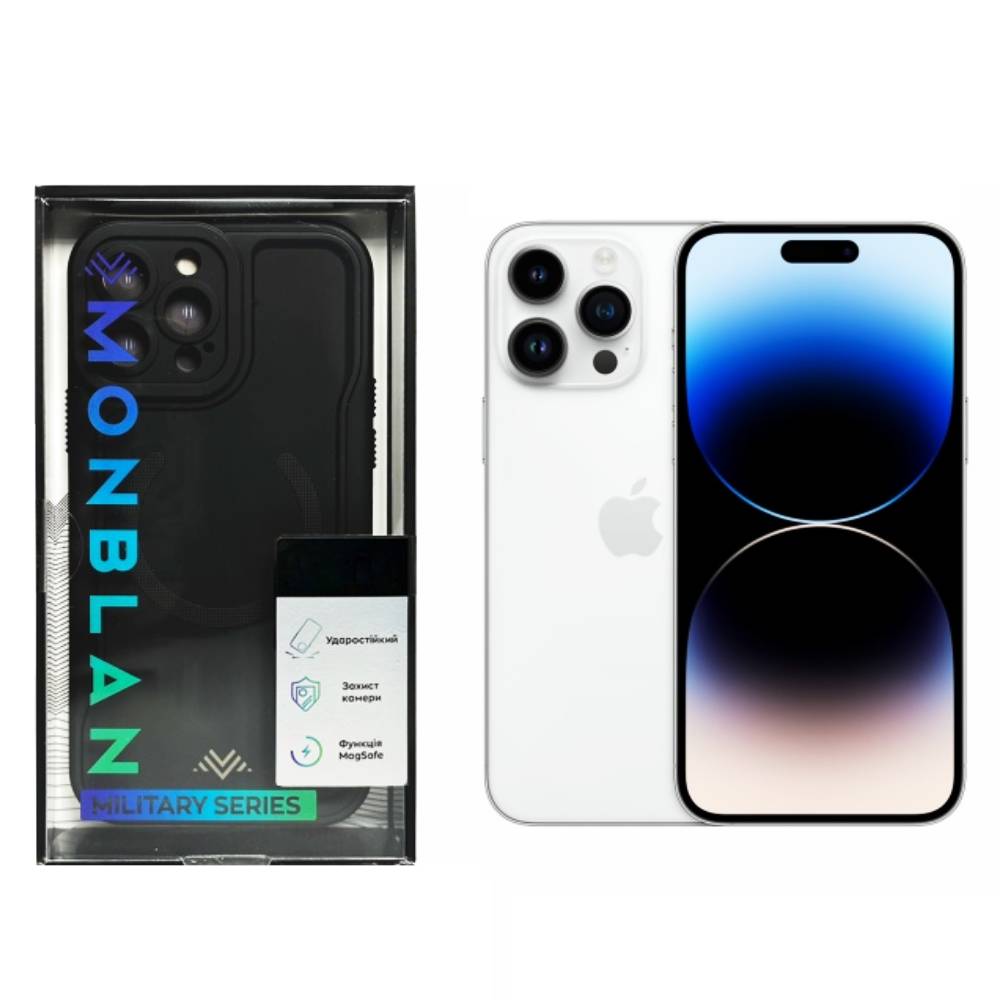 Чохол Monblan для iPhone 15 Pro Max [MM15PM] Military Series (Black) old 22545