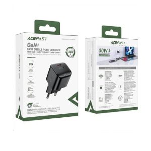 Адаптер Acefast A77 USB-C Mini PD30W GaN 56091