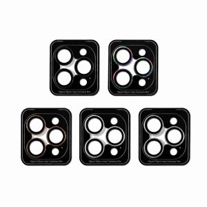 Захисне скло Monblan для камери iPhone 16 Pro/16 Pro Max Metal Ring Series 57758