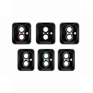 Захисне скло Monblan для камери iPhone 16/16 Plus Metal Ring Series 57783
