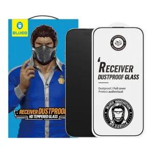 Захисне скло Blueo для iPhone 16 Pro NPB6 Large Arc Edge Anti-Dust HD Glass (Black) 57449