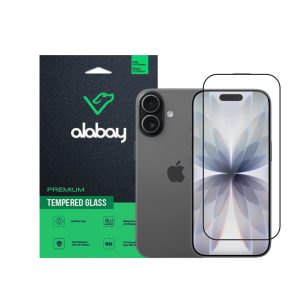 Захисне скло Alabay для iPhone 17/16 Pro Anti Static [Dust-Proof] (Black) 47258