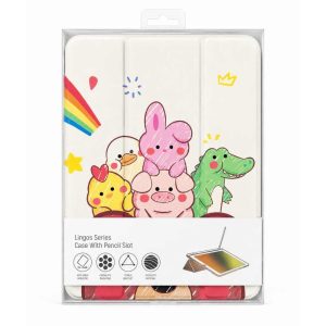 Чохол Comma для iPad Air 13 2024/2025 Lingos with Pencil Slot Series 54452