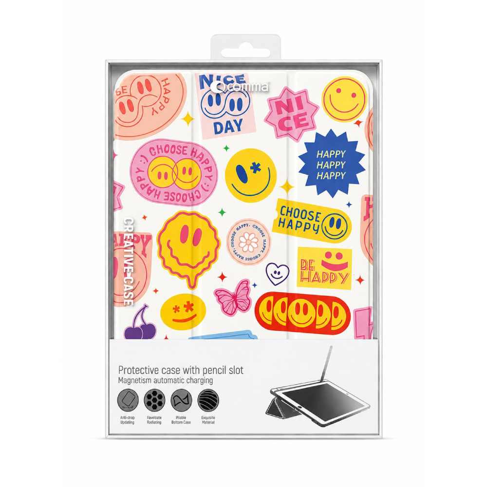 Чохол Comma для iPad Pro 11 2024/2025 Lingos with Pencil Slot Series Чохол Comma для iPad Pro 11 2024/2025 Lingos with Pencil Slot Series 54457